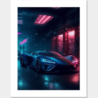 Underground Velocity Sports Car Posters and Art